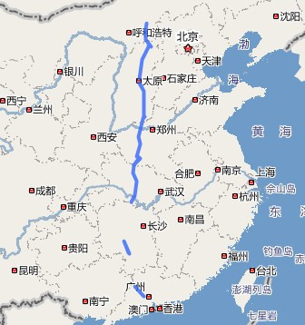 中国最新高速公路地图